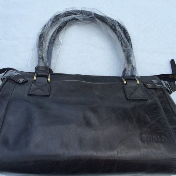 Argentinian Gray Calf Leather*Tote Duffl Bag $1150 - Picture 2 of 8
